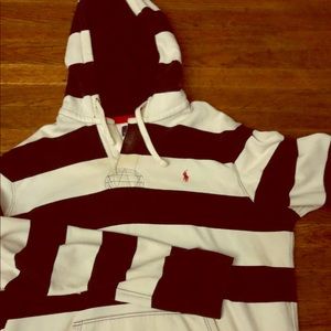 Ralph Lauren Stripped polo hoodie